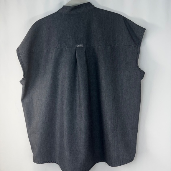 FIGS Graphite Scrub Set | Small Top + Small Tall Jogger Pants - Picture 11 of 12